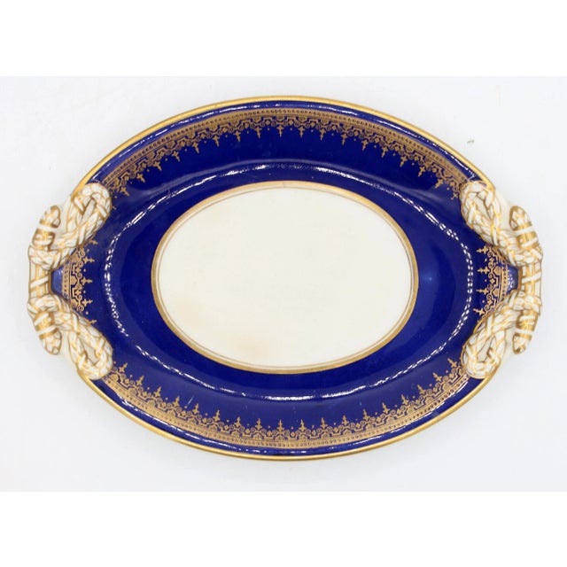 Traditional Circa 1880 Ashworth Ironstone Covered Sauce Tureen With Undertray For Sale - Image 3 of 7