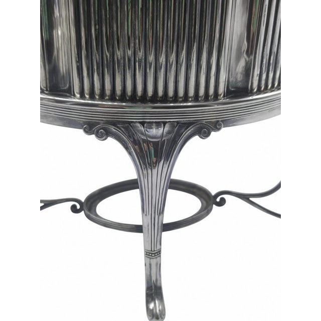 800 Hallmarked Silver Tea Set from Wilhelm Binder, Germany, 1890s, Set of 6 For Sale - Image 5 of 18