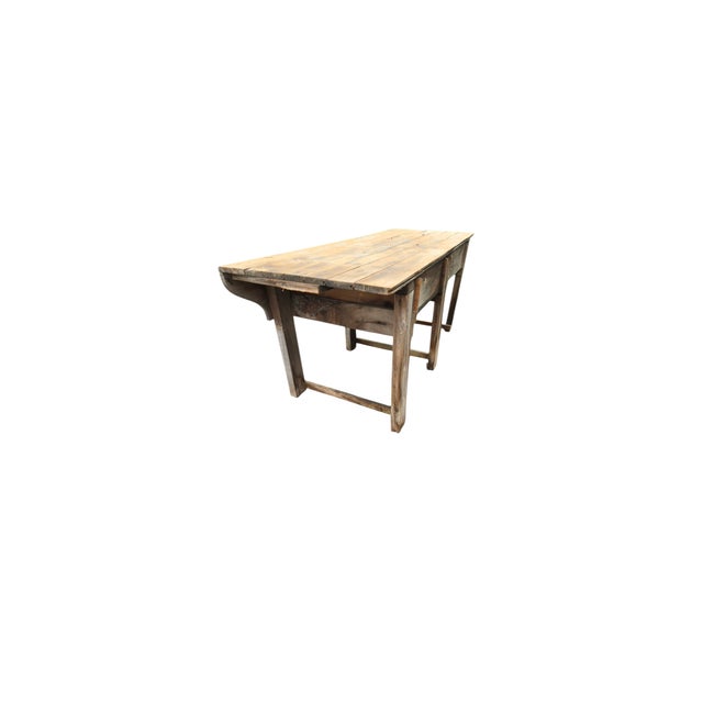 American Antique Work Table For Sale - Image 3 of 3