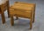 Wood Elm Bedside Tables from Maison Regain, 1970s, Set of 2 For Sale - Image 7 of 11