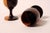 1960s Carved Olive Wood Wine Glasses, 1960s, Set of 3 For Sale - Image 5 of 7