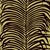 Sample - Schumacher Zebra Palm Wallpaper in Java For Sale