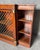 Regency Period Rosewood Credenza or Bookcase with Bronze Capitols and Grillwork. Nice smaller scale and narrow enough to...