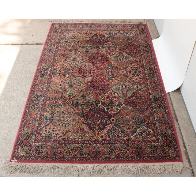 Karastan MultiPanel Kirman Rug 717 Chairish