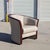 1970s Ekornes Rosewood and Cream Leather Barrel Armchair For Sale - Image 15 of 17
