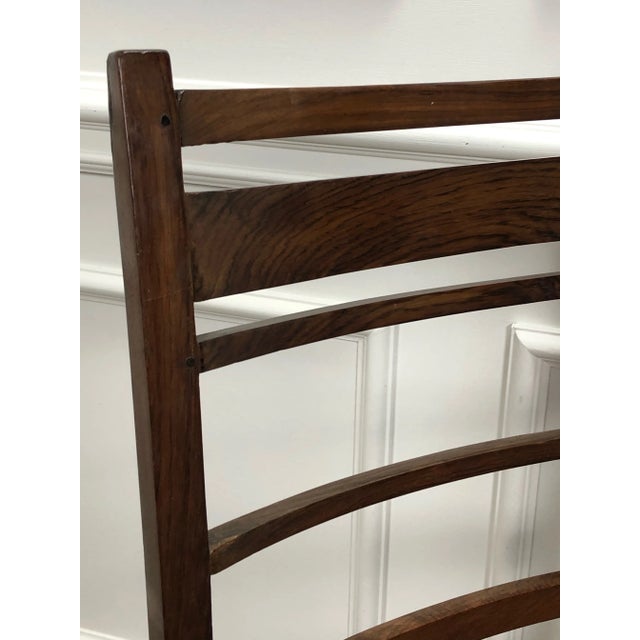 1920 Art Deco Brazilian Rosewood Side Chairs from France - a Pair For Sale - Image 11 of 13