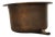 Very Large Antique Rustic Patinated Copper Kettle / Planter For Sale