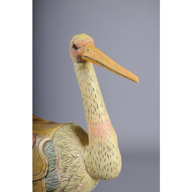 Hollywood Regency Vintage Wooden Animal Figurine, 1970s For Sale - Image 3 of 18