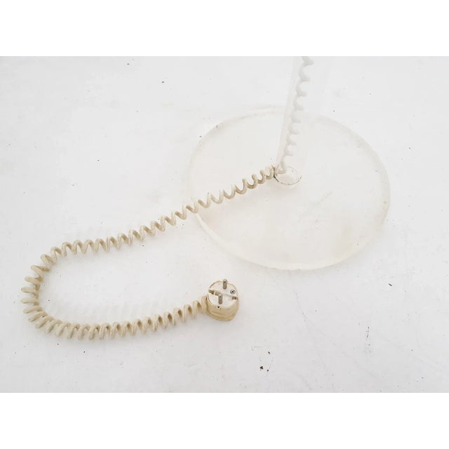 White Dutch White Plexi Floor Light by Harco Loor For Sale - Image 8 of 9
