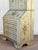Vintage Italian Venetian Hand Painted Secretary Desk W/ Bookcase Top For Sale - Image 15 of 17