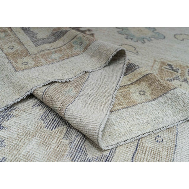 Turkish Oushak Rug 13'4" x 15'3" #20369 For Sale In Houston - Image 6 of 8
