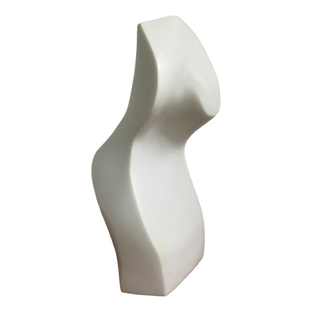 Masatoyo Kishi 'Kuki' Heavy Cast Stone Biomorphic Sculpture, 1970s, Signed, Numbered 15/200 For Sale