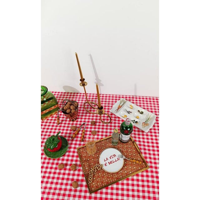 Vintage Nutcracker with Bamboo Canes Handles, Italy, 1960s For Sale - Image 3 of 13