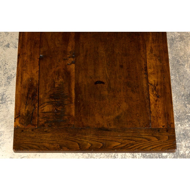 Early 19th Century French Louis XIII Style Oak Farmhouse Dining Table For Sale - Image 12 of 18