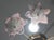 Vintage Charming Murano Ceiling Light Pink Flowers - Set of 2 For Sale - Image 11 of 14