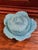 Vintage Opaline Glass French Cabbage Bowl- Portieux France For Sale - Image 4 of 8