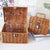 2020s Set of Two Rattan Handled Storage Cases For Sale - Image 5 of 7