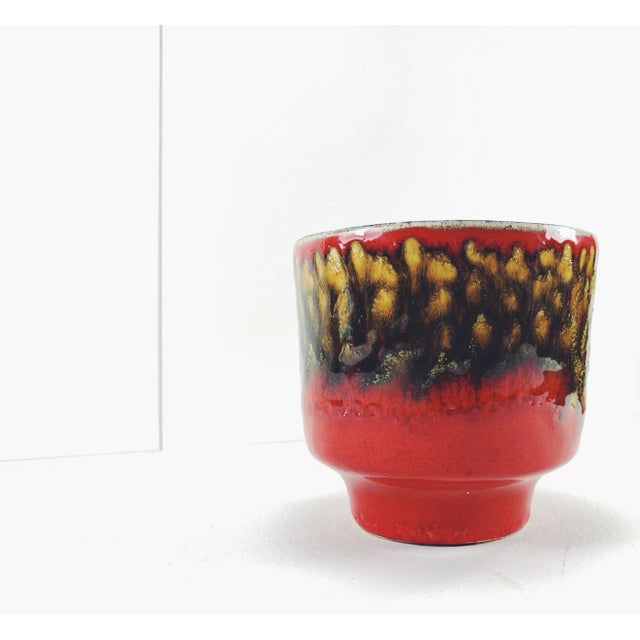 Vintage Mid-Century Modern Belgian Glazed Pottery For Sale - Image 4 of 8