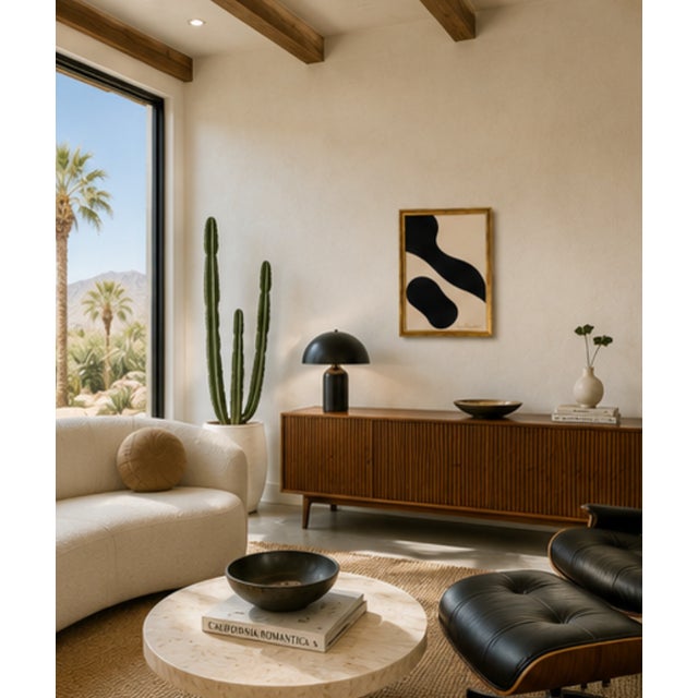 Desert Current is an original abstract composition from Bryan Boomershine’s Cream & Black Organic Collection, exploring...