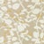 Harlequin Ardisia Wallpaper in Soft Focus/Oyster/Gold - a Sample For Sale