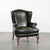 Chesterfield Wing Chair in Cowhide Leather For Sale - Image 17 of 17