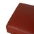 Modern Living Landscape 755 Ottoman in Red Leather from Walter Knoll / Wilhelm Knoll For Sale - Image 3 of 9