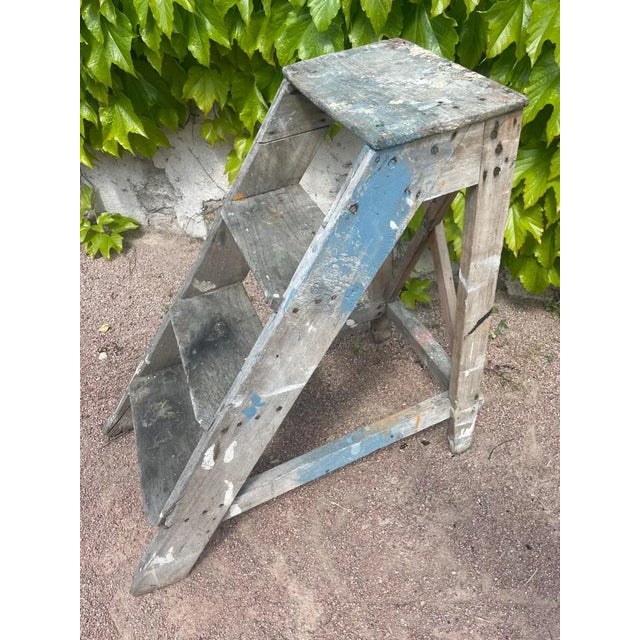 Very nice little stepladder walk from the painter 5 steps in poplar, very light