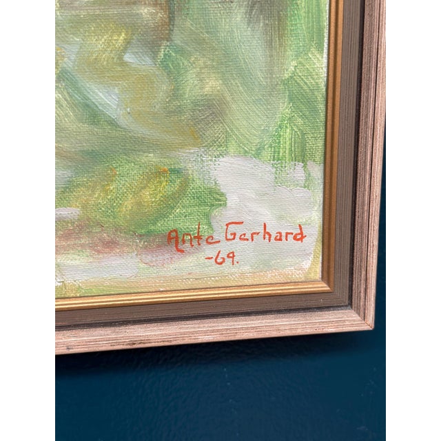 Ante Gerhard, Still Life, 1969, Oil Painting on Canvas, Framed For Sale - Image 14 of 18