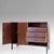 Mid-Century Modern Italian Teak Sideboard with Iron Legs and Brass Feet, 1960s For Sale - Image 12 of 12