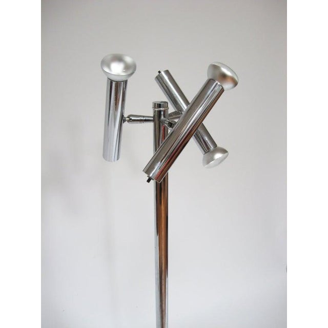 Metal Mid 20th Century Minimalist TSAO Designs Floor Lamp For Sale - Image 7 of 10