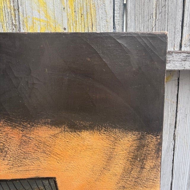 Original 1961 Oil Painting by Paul Blaine Henrie Coastal Sunset Seascape For Sale In Los Angeles - Image 6 of 18