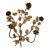Gilt Wall Candle Sconce For Sale