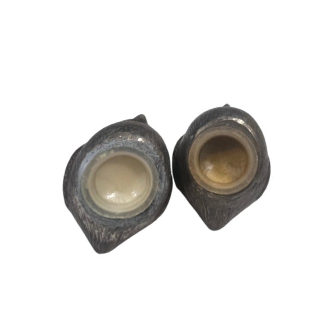 Mid-Century Modern 1960s Birds in a Nest Salt & Pepper Shakers For Sale - Image 3 of 11