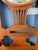 Wood Carved Hall Tree Antique Bench Seat Hang Coats Mirror Seat For Sale - Image 9 of 9