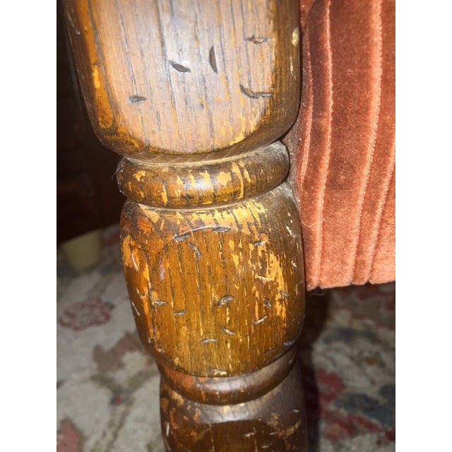 Wood Vintage MCM Attributed to Adrian Pearsall Strictly Spanish Lounge Chair For Sale - Image 7 of 7