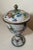 High Quality Antique Handmade Chinese Enamel Bronze Cloisonné Lidded Urn Jar For Sale - Image 10 of 13