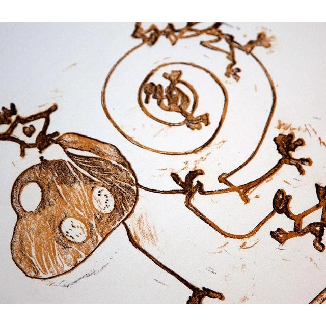 1970s Modern Max Ernst Original Limited Edition Lithograph For Sale - Image 4 of 6