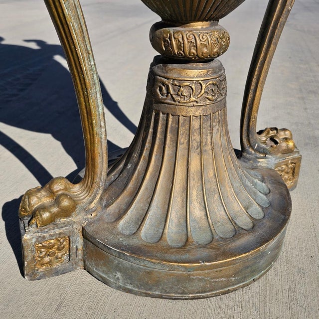 1970s Monumental French Neoclassical Figural Vases- A Pair For Sale - Image 18 of 18