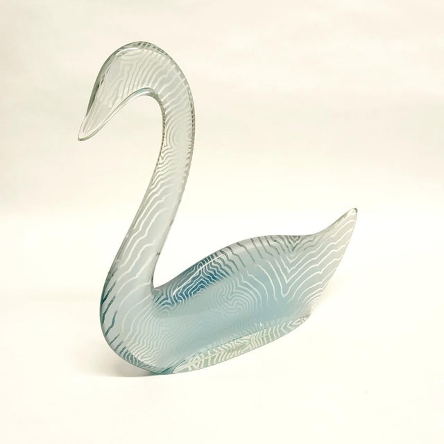 Large Swan Sculpture by Abraham Palatnik, 1960s For Sale - Image 10 of 13