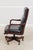 Traditional Hancock & Moore Leather Executive Desk Chair For Sale - Image 3 of 15