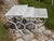 1950s Set 3 Mid Century Iron Nesting Patio Tables For Sale - Image 5 of 5