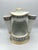 An unusual late Victorian English porcelain washstand organizer featuring a shell-form soap dish, lower sponge tray, and...