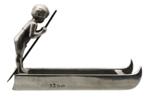Antique Cherub Salt Cellar from WMF, 1900