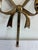 Mid 20th Century Vintage Solid Brass Bow Wall Hook For Sale - Image 5 of 7