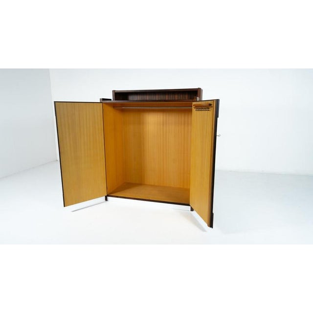 Wood Mid-Century Modern Wardrobe, Italy, 1970s For Sale - Image 7 of 14