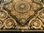 Hand Knotted Black and Gold Rug. 8'x 7'10" For Sale In Los Angeles - Image 6 of 12