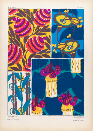 Ea Seguy Suggestions Pour Étoffes Et Tapis, Plate 14