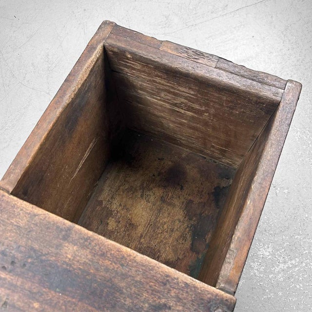 Antique Wooden Zenibako Temple Offering Box, 1890s For Sale - Image 14 of 15