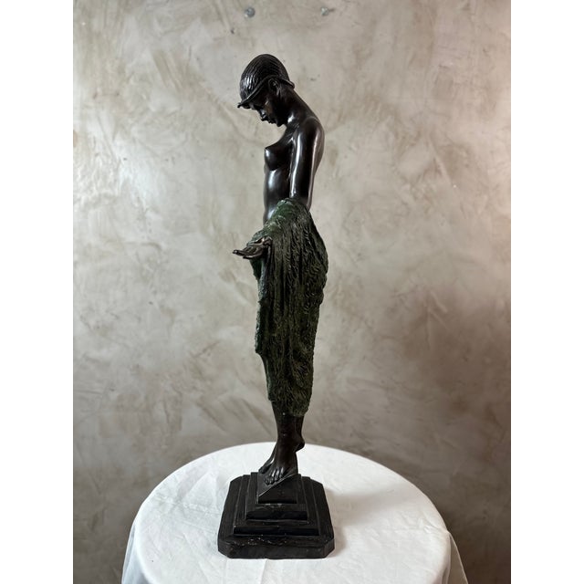 Metal Joe Descomps Cormier, Art Deco Sculpture, 1925, Bronze For Sale - Image 7 of 13
