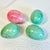 Vintage Italian Hollywood Regency Polished Alabaster-Marble Eggs - Set of 4 - Easter. For Sale - Image 4 of 9